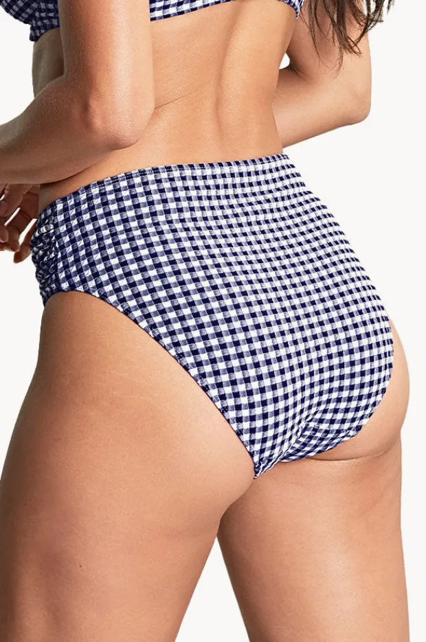 Women Panache Gingham Midi Brief