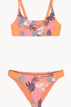 Roxy Girls Active Floral Bralette Set