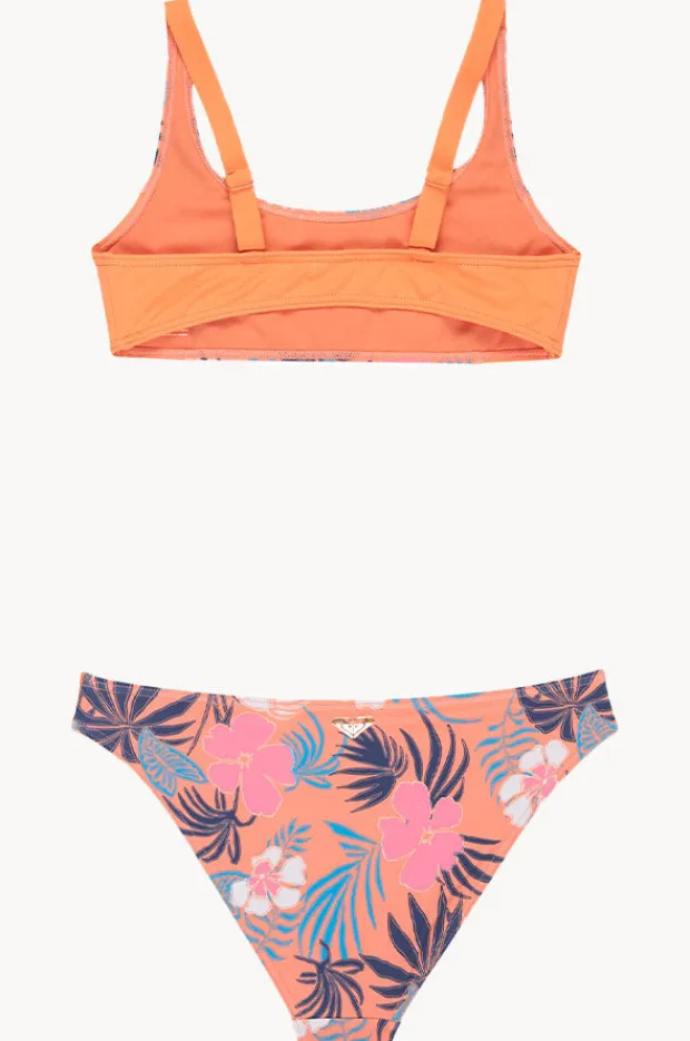 Roxy Girls Active Floral Bralette Set