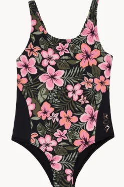 Roxy Girls Active Floral One Piece