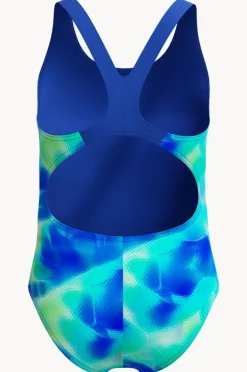 Speedo Girls Allover Print Splashback One Piece