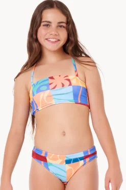 Rip Curl Girls Aots Ty Crop Set