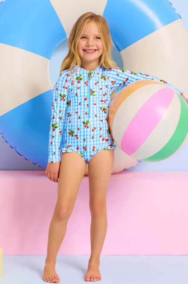 Seafolly Girls Girls Beach Picnic Sunsuit