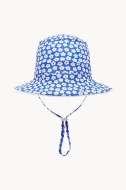 Babes In The Shade Girls Blue Daisy Sunhat