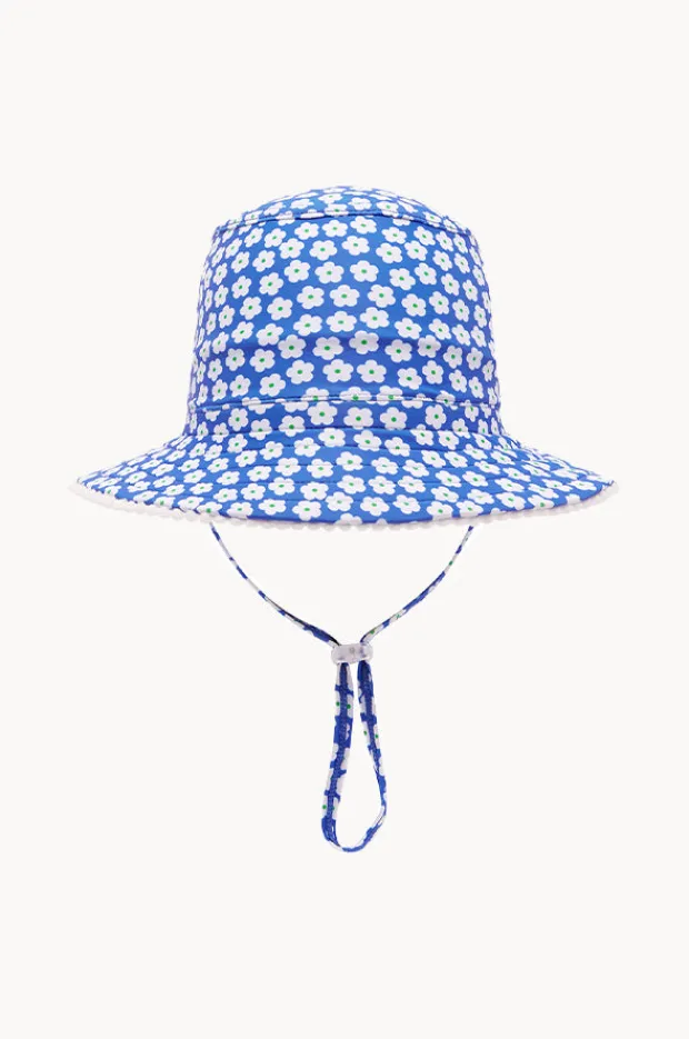 Babes In The Shade Girls Blue Daisy Sunhat