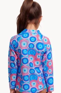 Funkita Girls Bundjalung Blue Suntop