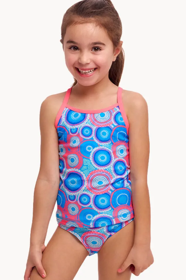 Funkita Girls Bundjalung Blue Tankini Set