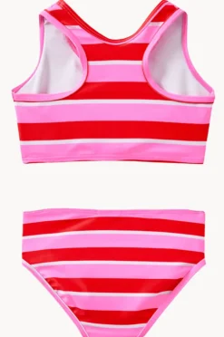 Milky Girls Candy Stripe Crop Set