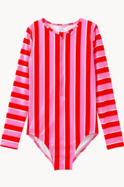 Milky Girls Candy Stripe Sunsuit