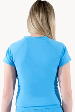 Base Swim Girls Cap Sleeve Rashie