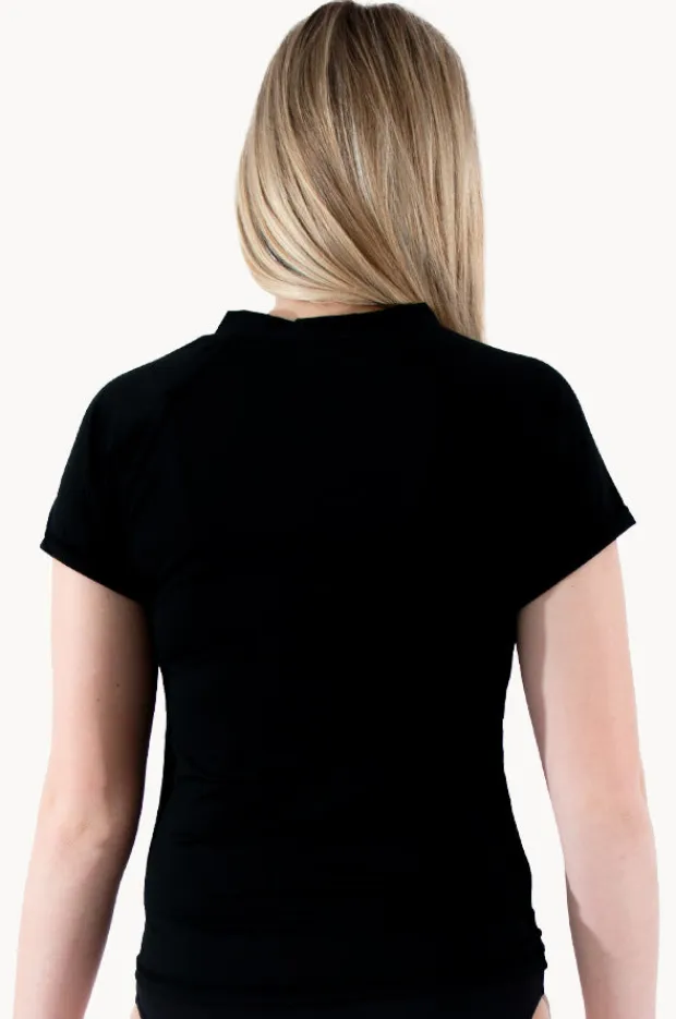 Base Swim Girls Cap Sleeve Rashie
