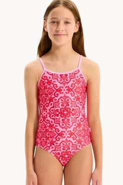 Seafolly Girls Girls Capri Tile One Piece