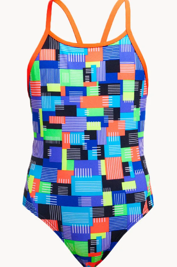 Funkita Girls Diamond Back One Piece