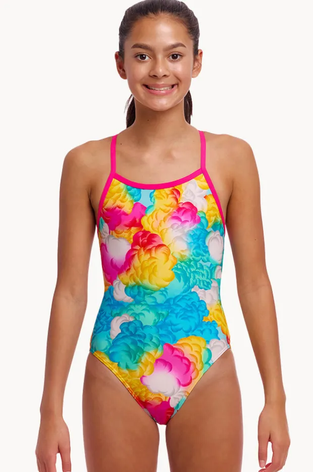 Funkita Girls Cloudy Colours Single Strap One Piece