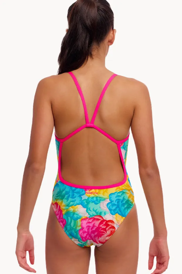 Funkita Girls Cloudy Colours Single Strap One Piece