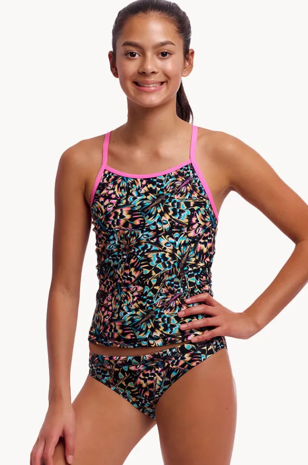 Funkita Girls Copper Cluster Tankini Set