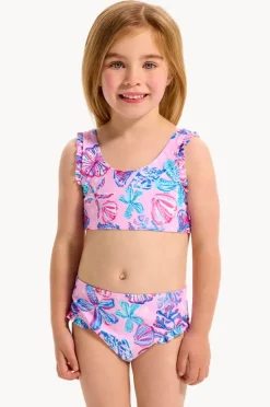 Seafolly Girls Girls Sea Frill Crop Set