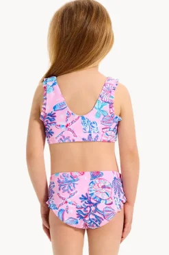 Seafolly Girls Girls Sea Frill Crop Set