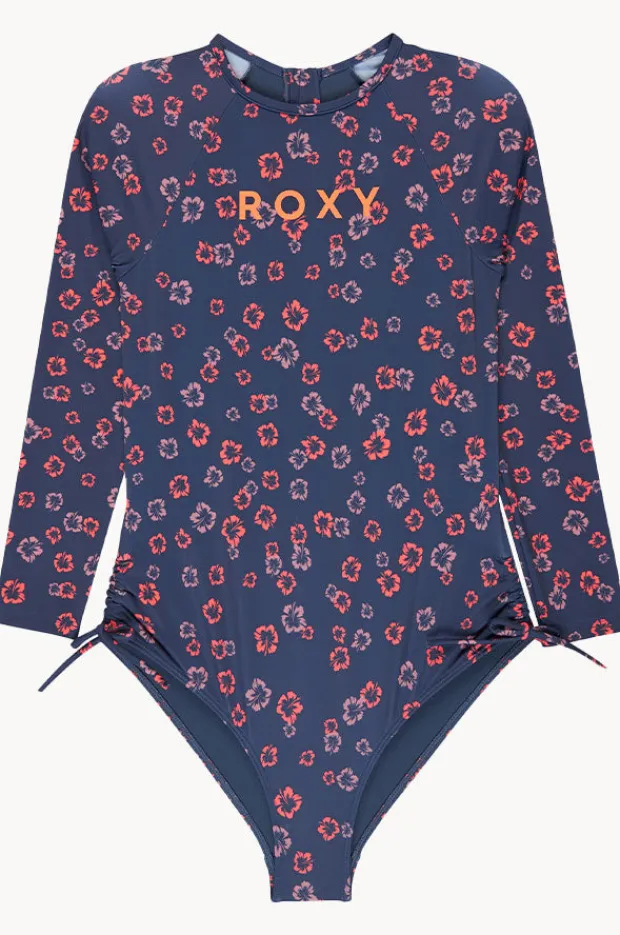 Roxy Girls Cute Ditsy Long Sleeve Sunsuit
