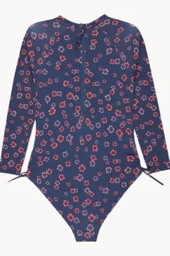 Roxy Girls Cute Ditsy Long Sleeve Sunsuit