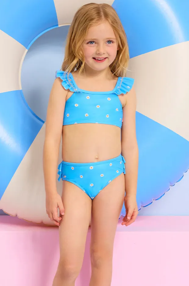 Seafolly Girls Girls Daisy Chain Crop Set