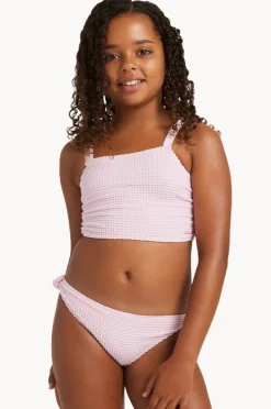 Roxy Girls Daisy Check Crop Tank Set
