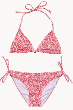 Snapper Rock Girls Ditsy Bloom Tri Set