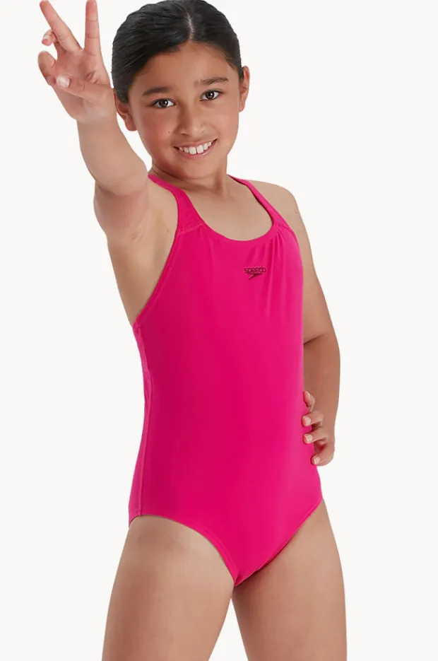 Speedo Girls Essential Endurance Medalist One Piece