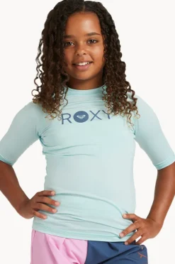 Roxy Girls Essential Short Sleeve Suntop
