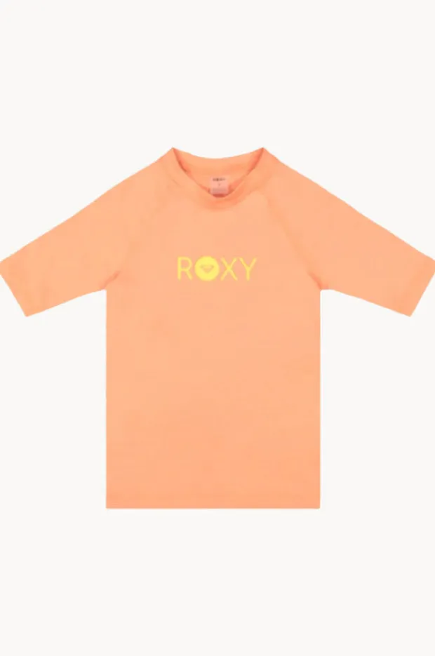 Roxy Girls Essential Short Sleeve Suntop