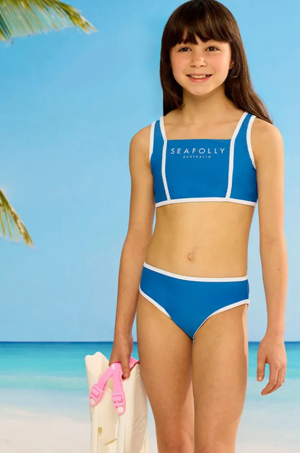 Seafolly Girls Girls Essentials Crop Set