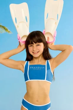 Seafolly Girls Girls Essentials Crop Set