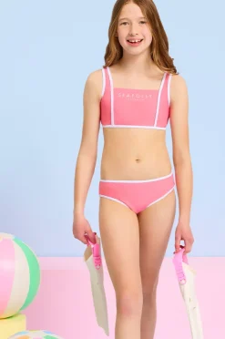 Seafolly Girls Girls Essentials Crop Set