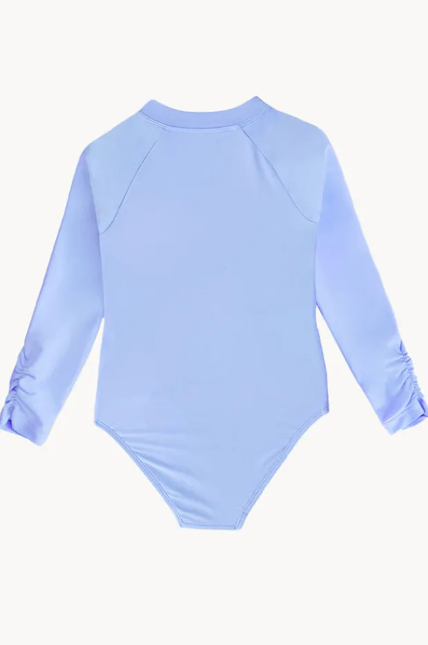 Seafolly Girls Girls Essentials Long Sleeve Sunsuit