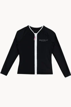 Seafolly Girls Girls Essentials Long Sleeve Suntop
