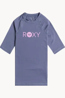 Roxy Girls Essentials Short Sleeve Suntop