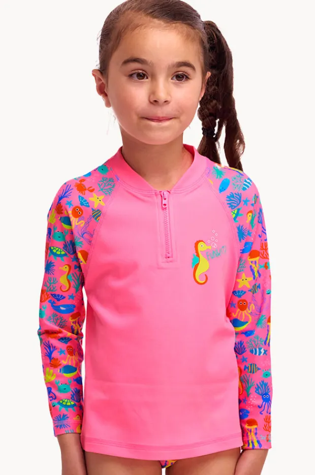 Funkita Girls Fishilicious Zippy Suntop