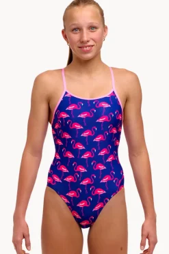 Funkita Girls Flocked Up Diamond Back One Piece