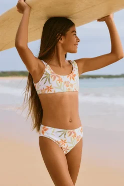 Roxy Girls Floral Horizon Bralette Set