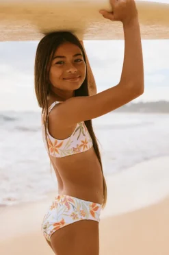Roxy Girls Floral Horizon Bralette Set