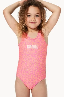 Rip Curl Girls Floral Reversible One Piece