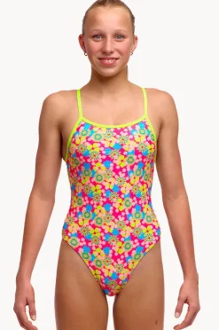 Funkita Girls Flow Blow Single Strap One Piece