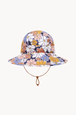 Babes In The Shade Girls Flower Power Sunhat
