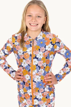 Babes In The Shade Girls Flower Power Suntop