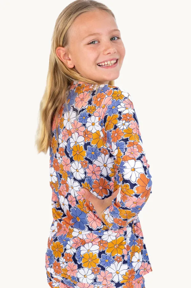 Babes In The Shade Girls Flower Power Suntop