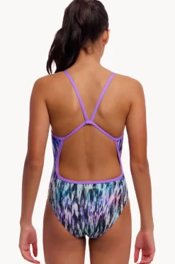Funkita Girls Fly Dye Single Strap One Piece