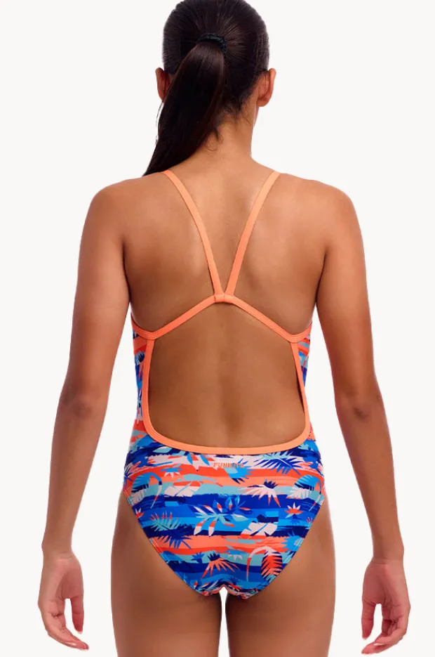 Funkita Girls Forever Fossil Single Strap One Piece