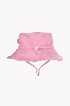 Acorn Girls Frayed Bucket Hat