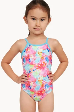 Zoggs Girls Gala Yaroomba Floral One Piece