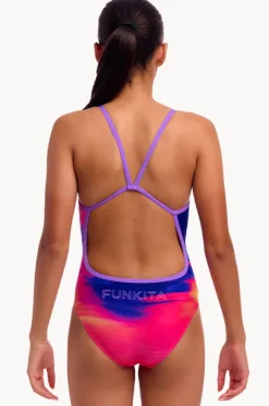 Funkita Girls Go Riding Single Strap One Piece